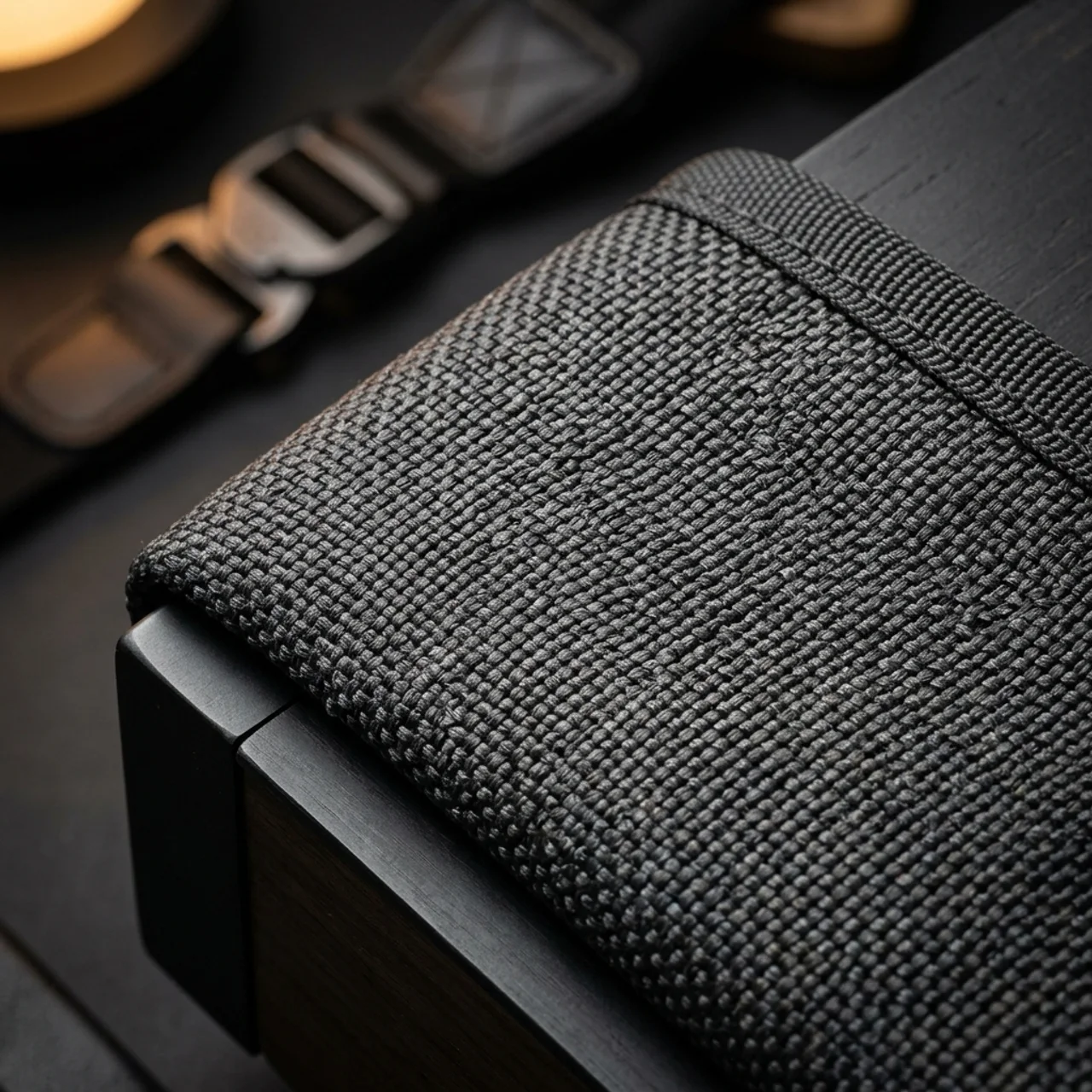 Illustrative luggage fabric application